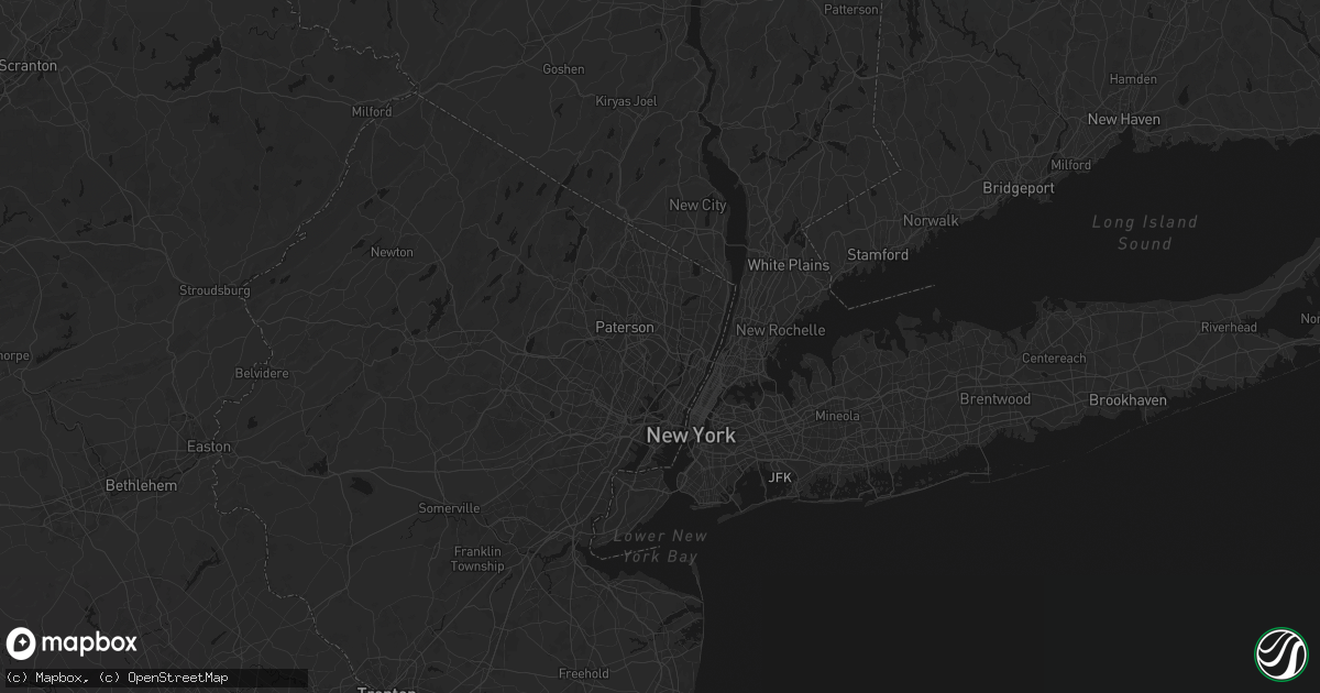 Hail map in Lodi, NJ on June 12, 2026