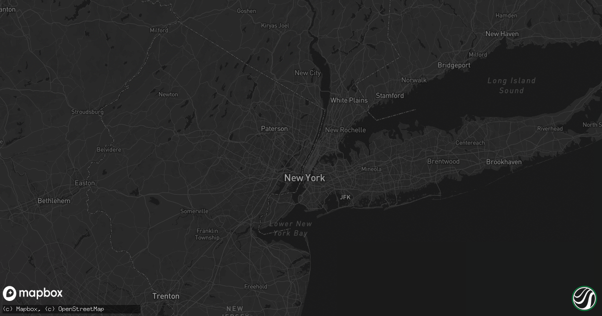 Hail map in North Bergen, NJ on June 12, 2026