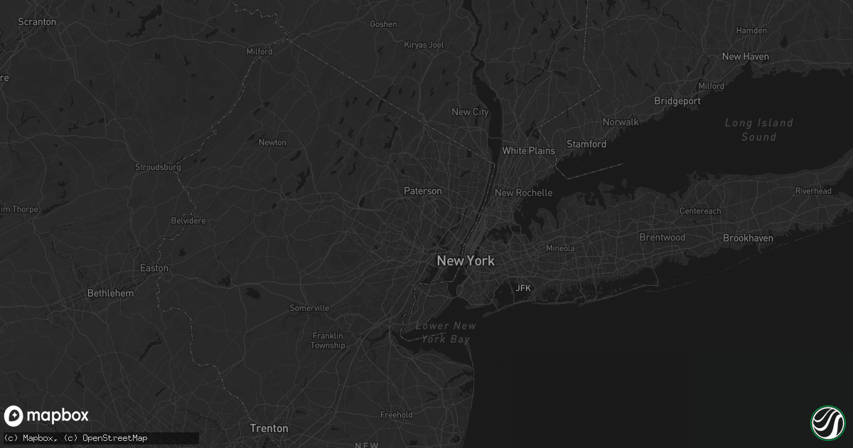 Hail map in Nutley, NJ on June 12, 2026
