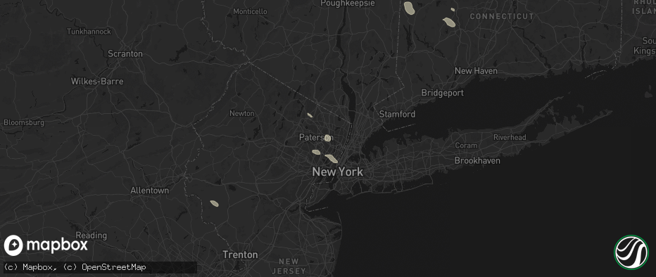 Hail map in Rochelle Park, NJ on June 12, 2026