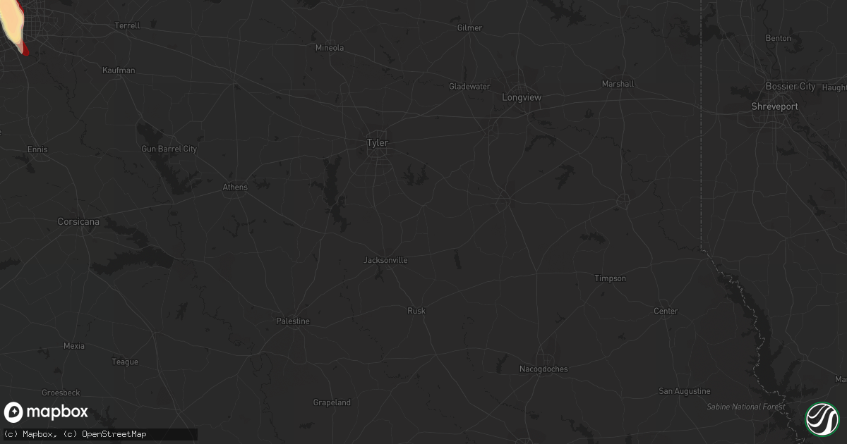 Hail map in Irving, TX on June 13, 2012