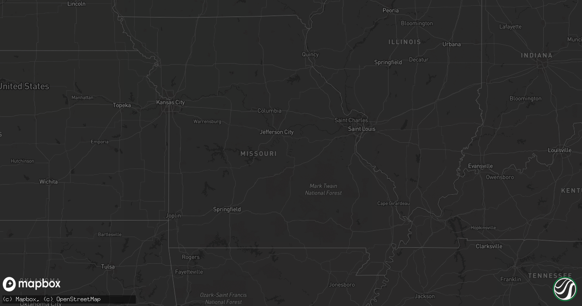 Hail map in Minnesota on June 13, 2012