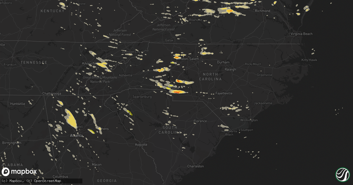 Hail map on June 13, 2013