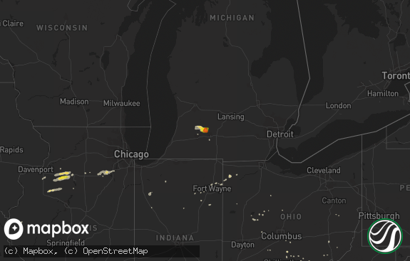 Hail map preview on 06-13-2015