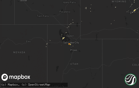 Hail map preview on 06-13-2016