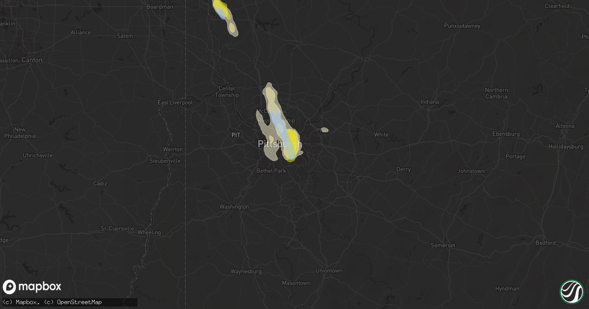 Hail map in Homestead, PA on June 13, 2021