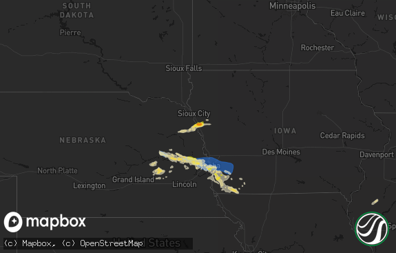Hail map preview on 06-13-2026