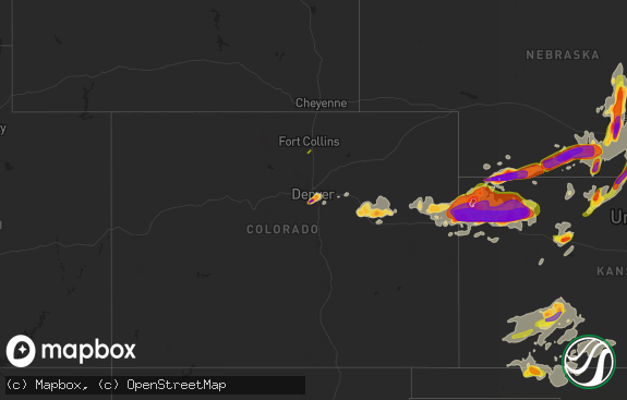 Hail map preview on 06-14-2014