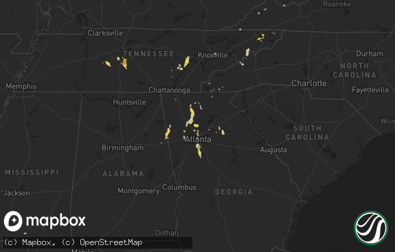 Hail map preview on 06-14-2020