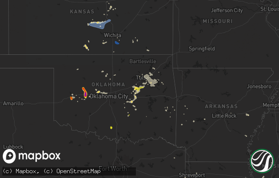 Hail map preview on 06-14-2025