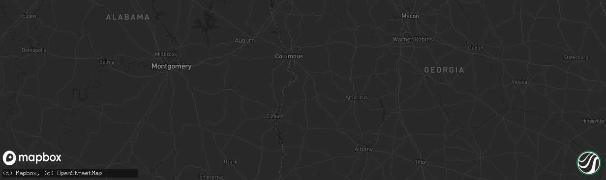 Hail map in Powder Springs, GA on June 15, 2011