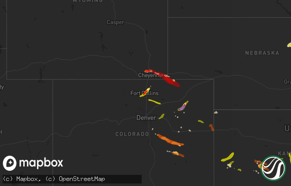 Hail map preview on 06-15-2013