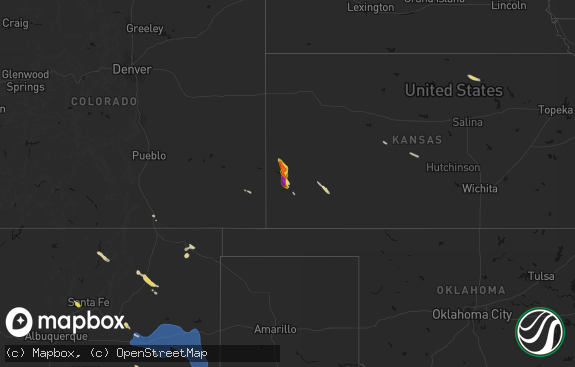 Hail map preview on 06-15-2026