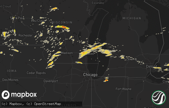 Hail map preview on 06-17-2014