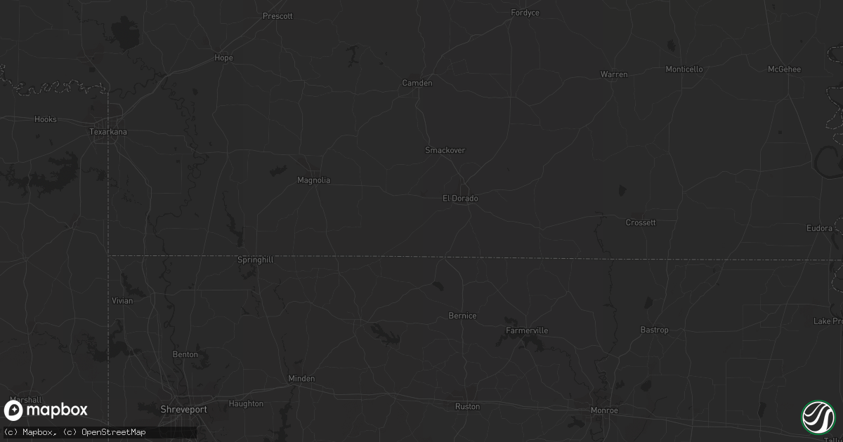 Hail map in Richton, MS on June 17, 2023