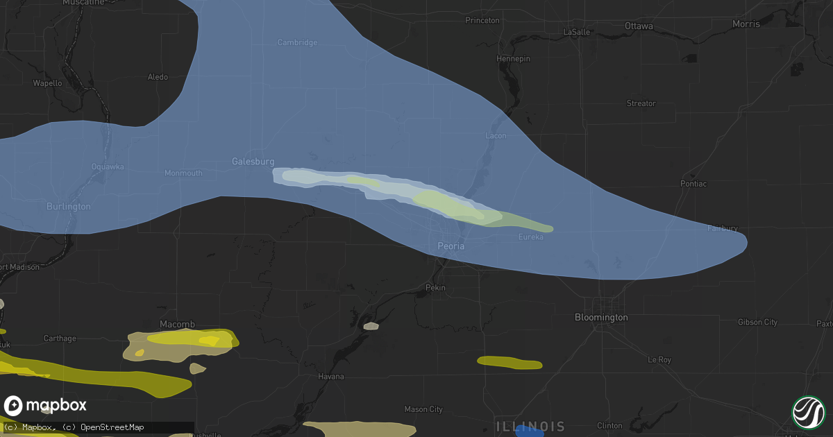 Hail map in Edwards, IL on June 17, 2026