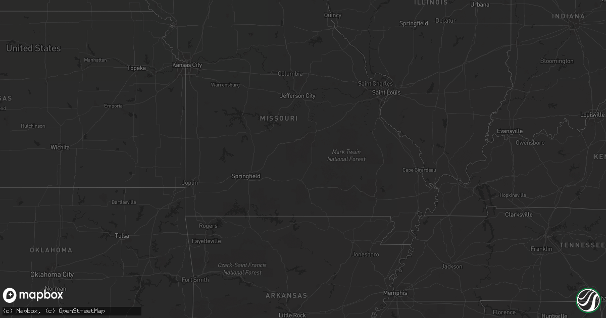 Hail map in Montana on June 18, 2012