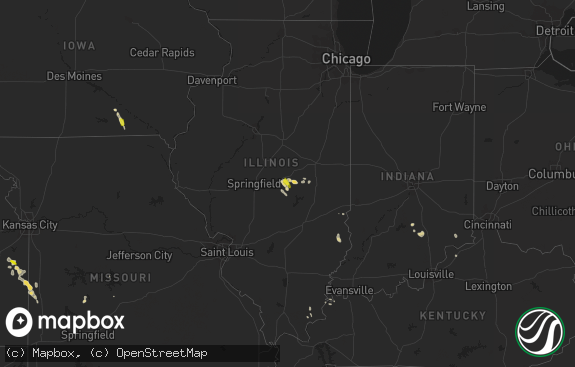 Hail map preview on 06-18-2013