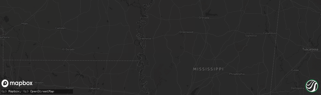 Hail map in Humboldt, TN on June 18, 2017