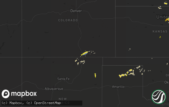 Hail map preview on 06-18-2020