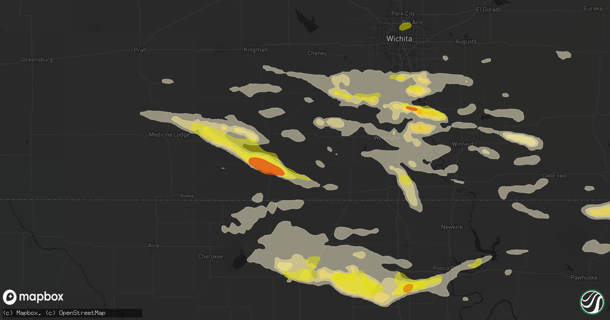 Hail map in Freeport, KS on June 18, 2026