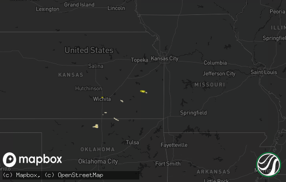 Hail map preview on 06-18-2026