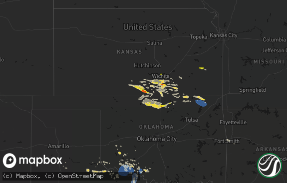 Hail map preview on 06-18-2026