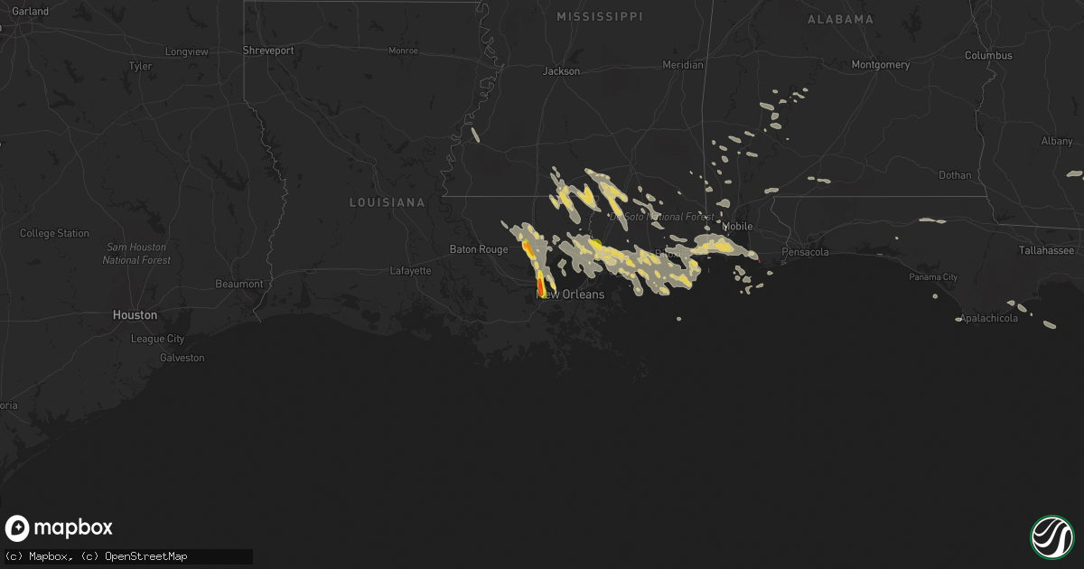 Hail map on June 19, 2023