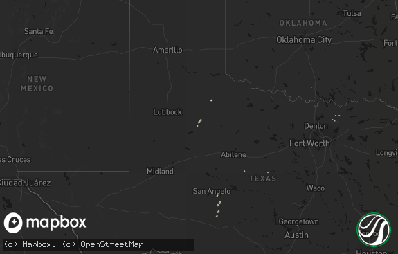 Hail map preview on 06-19-2026