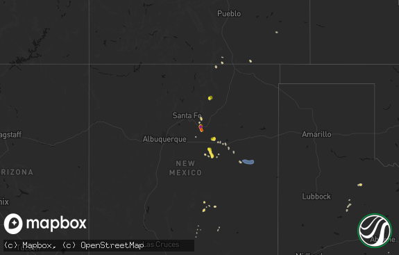 Hail map preview on 06-19-2026