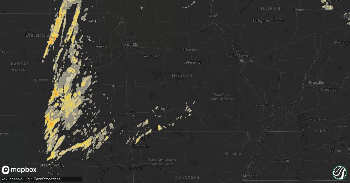 Hail map in Texas on June 20, 2011