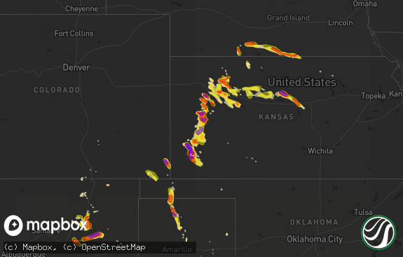 Hail map preview on 06-20-2017