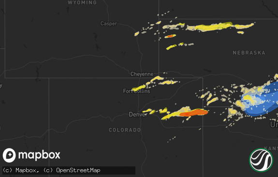 Hail map preview on 06-20-2019