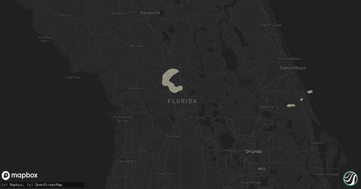 Hail map in Summerfield, FL on June 20, 2023