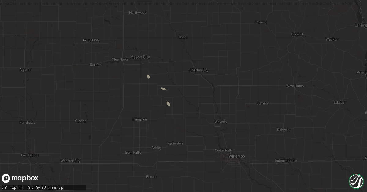 Hail map in Greene, IA on June 20, 2025