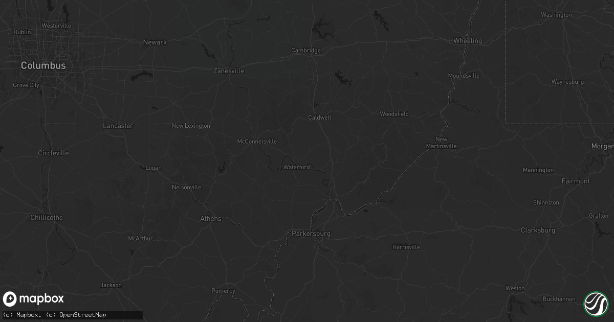 Hail map in Coal Run, OH on June 20, 2026