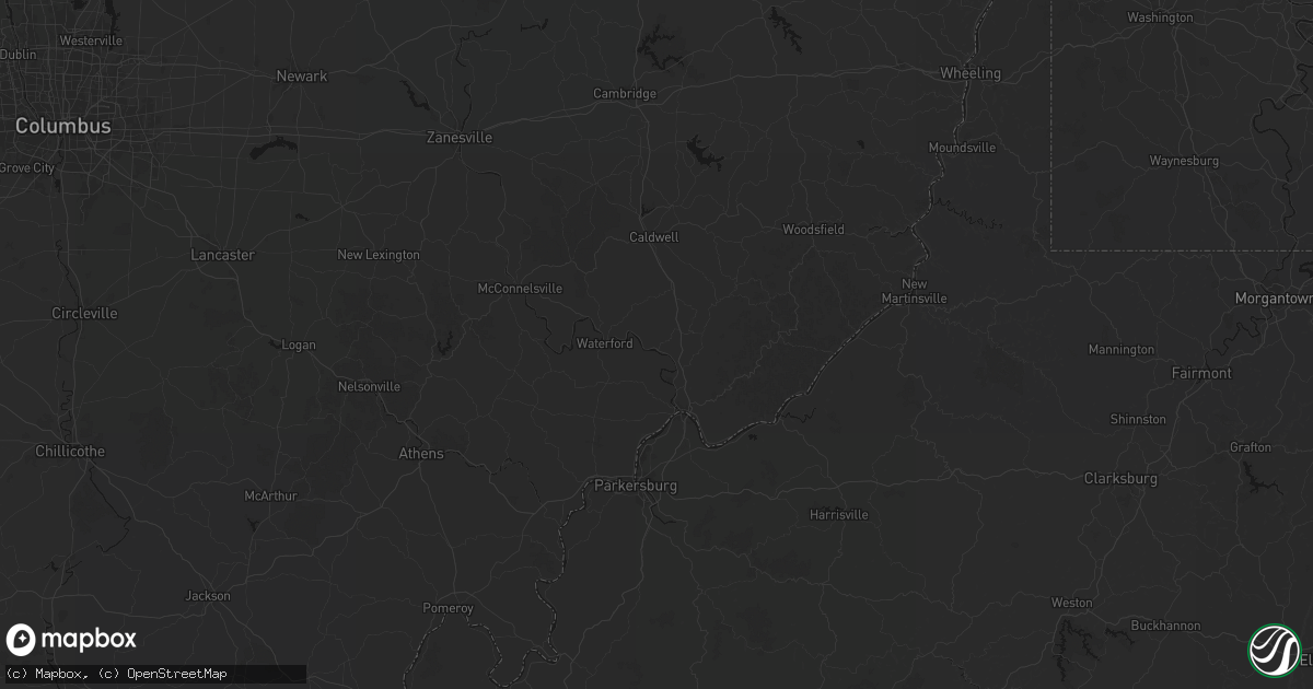 Hail map in Lowell, OH on June 20, 2026