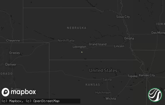 Hail map preview on 06-20-2026