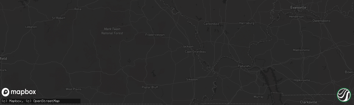 Hail map in Fayetteville, NC on June 21, 2011