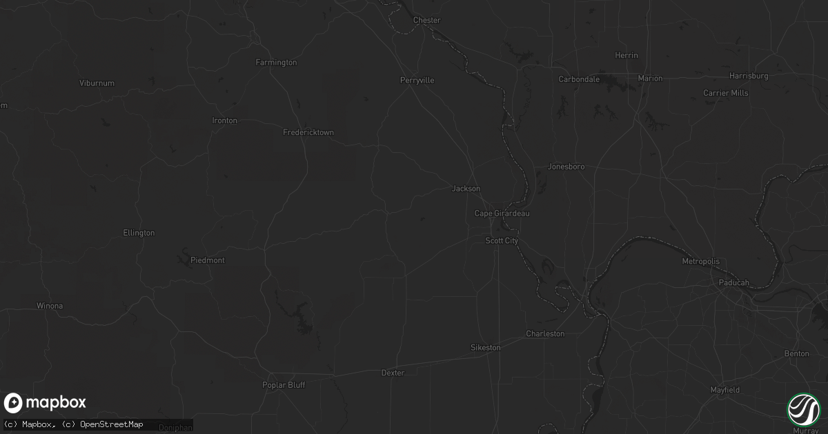 Hail map in Toledo, OH on June 21, 2011