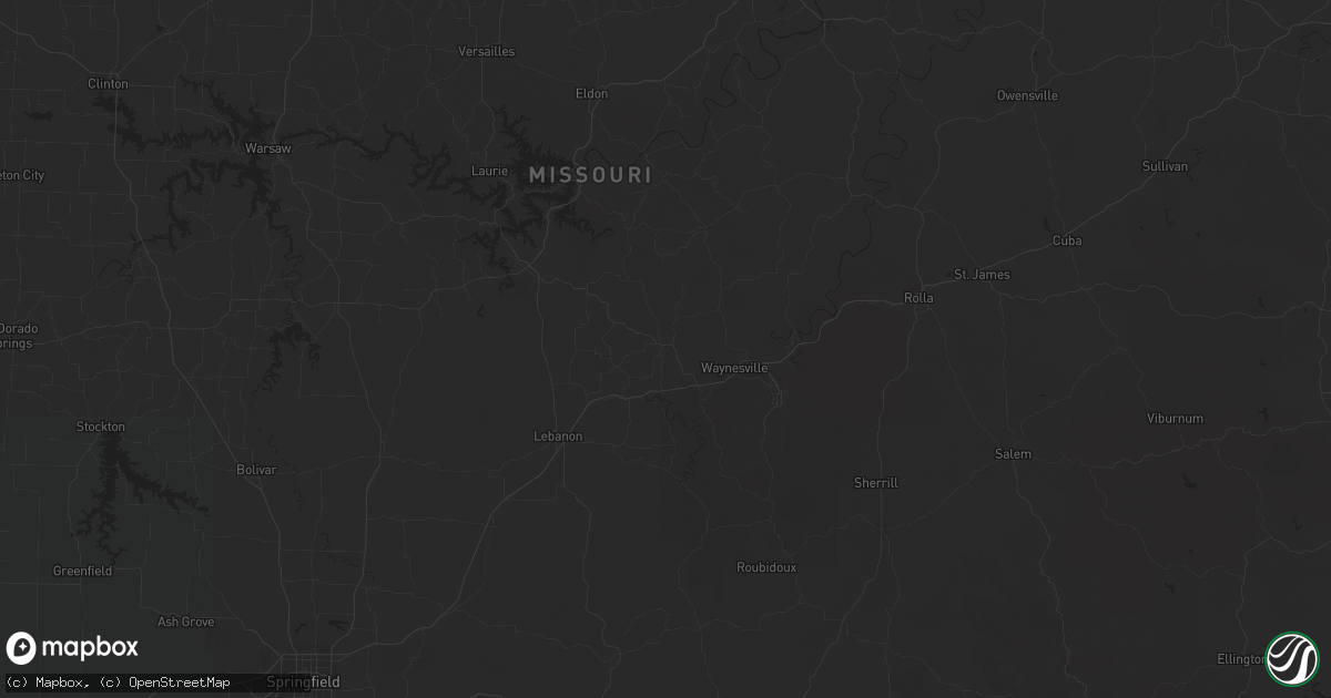 Hail map in New Boston, MI on June 21, 2012