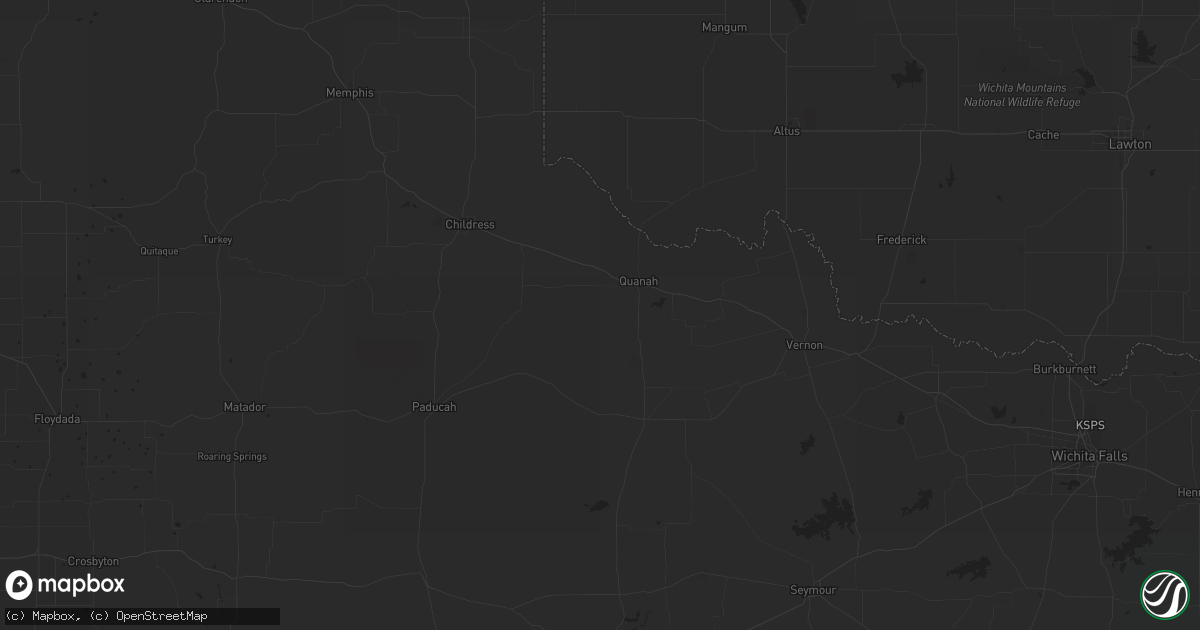 Hail map in Cypress, TX on June 21, 2023