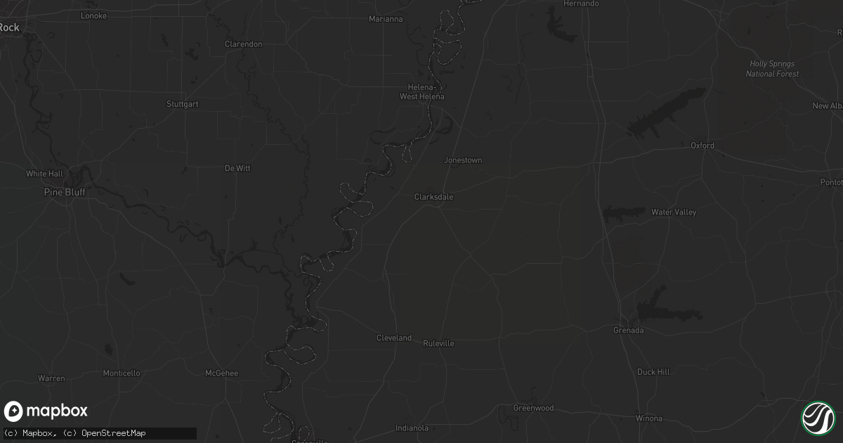 Hail map in Murdock, KS on June 21, 2023