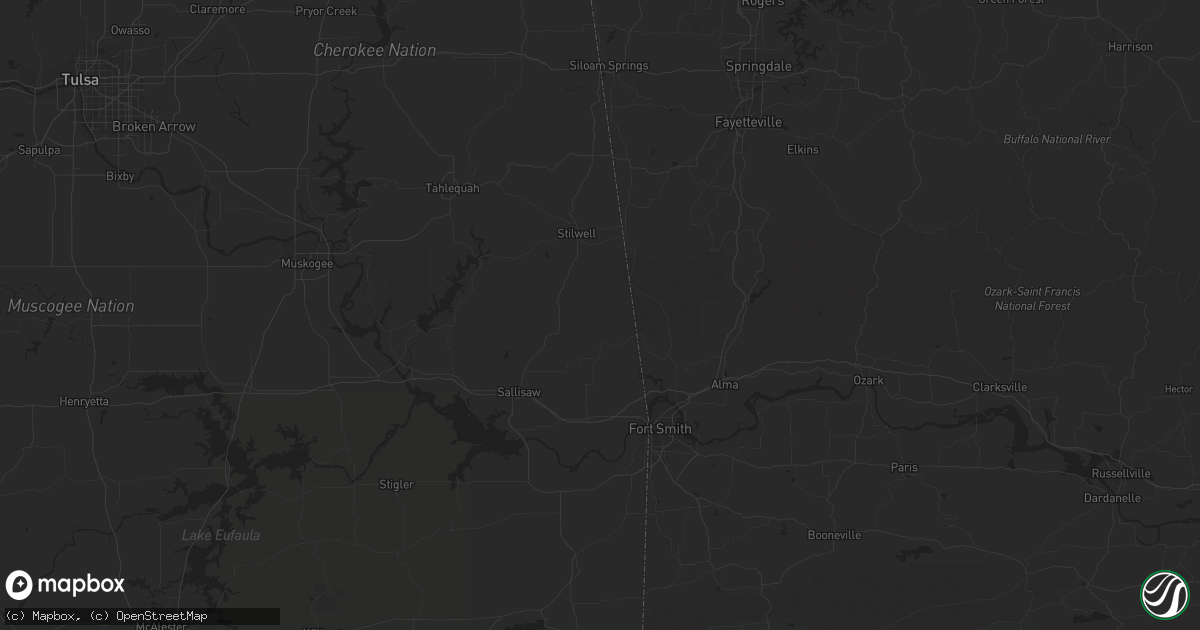 Hail map in Sterling, CO on June 21, 2023