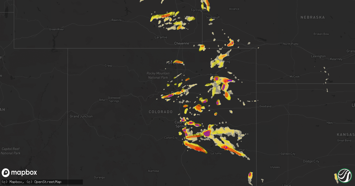 Hail Map On June 21, 2023 - HailTrace