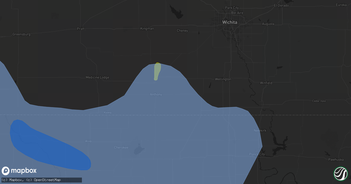 Hail map in Freeport, KS on June 21, 2026