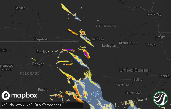 Hail map preview on 06-21-2026