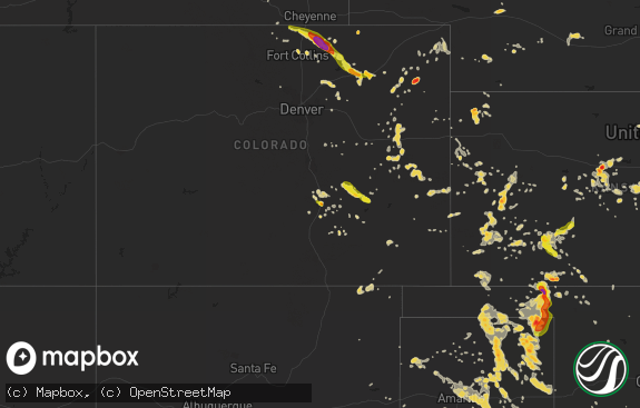 Hail map preview on 06-22-2014