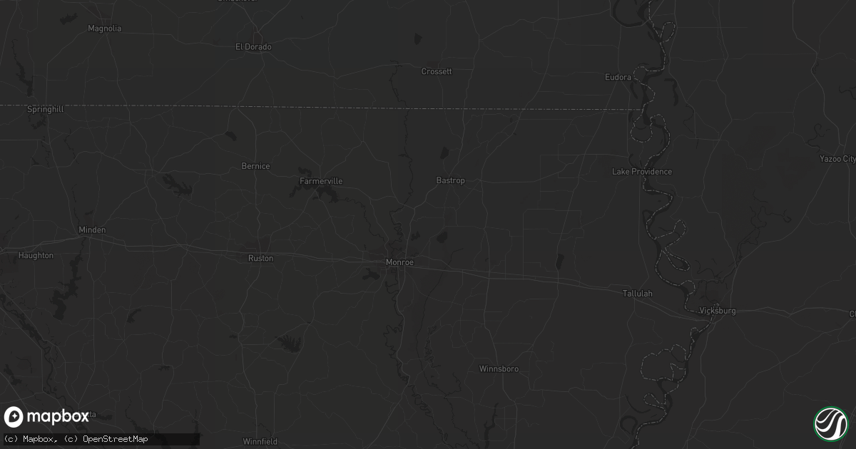 Hail map in Briscoe, TX on June 22, 2023