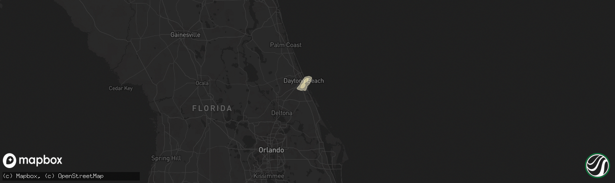 Hail map in Port Orange, FL on June 22, 2023